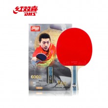 红双喜 六星级乒乓球拍 T6002 双面反胶横拍