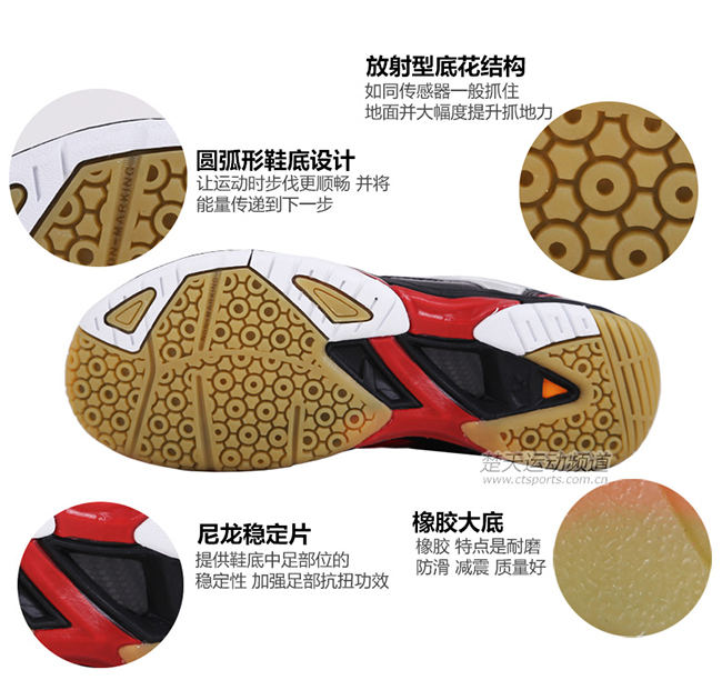 楚天3.8女神节必购装备:胜利羽毛球鞋SH-A710DE仅4.3折